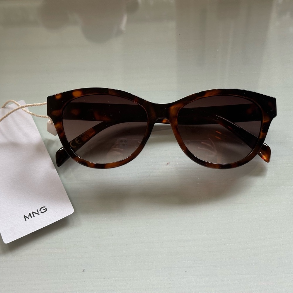 Mango Brown Tortoise Sunglasses